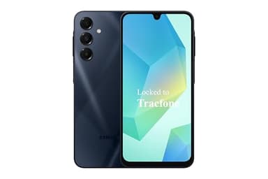 Tracfone Samsung Galaxy A16 5G, 128GB, 50MP Triple Camera, Android Smartphone, 6.5" FHD+ Super AMOLED 90Hz Display, Long-Lasting Battery - Locked to Tracfone - Awesome Black