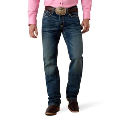 ARIAT Men’s M4 Low Rise Stretch Preston Boot Cut Jean