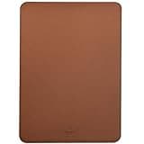 Comfyable Laptop Sleeve 13 Inch Precisely Compatible with MacBook Air M4 2025-2018 & MacBook Pro M2 2022 M1 2020-2016, Faux Leather Cover Case, Brown