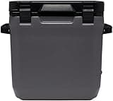 Stanley Adventure Outdoor Cooler 30 qt | Heavy Duty Outdoor Camping Cooler with Easy Carry Side Handles | 4 Days Cooling Ice Chest for 40 Cans | Flat Top Doubles as Seat | BPA-Free | Charcoal