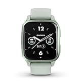 Garmin Venu® Sq 2 GPS Smartwatch, All-Day Health Monitoring, Long-Lasting Battery Life, AMOLED Display, Cool Mint