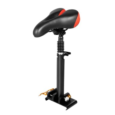 Dfmyhked Adjustable Electric Scooter Seat 10.23 * 6.29inch, Comfortable Sponge Kick Scooter Seat Electric Scooter Seat for Adults, Aluminum Rod