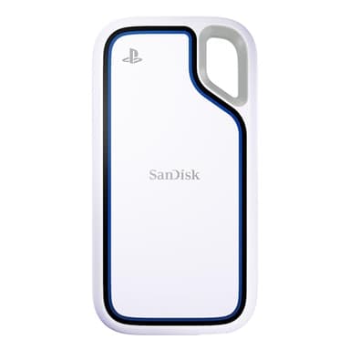 SANDISK 2TB Extreme Portable SSD, Officially Licensed for PlayStation 5 Console and PC - up to 1000MB/s, USB-C, USB 3.2 Gen 2, Drop Protection - External Solid State Drive - SDSSDE62P-2T00-G25