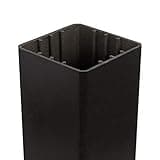 1 Trex Charcoal Black Color Post Sleeve 4 in. x 4 in. x 39 in.
