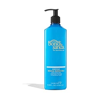 Bondi Sands Everyday Gradual Tanning Milk | Long-lasting, Tanning Body Moisturizer Enriched With Aloe Vera and Vitamin E for Glowing Skin, 12.68 Fl Oz