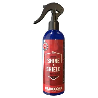 Glidecoat Marine Shine & Shield | 42% Ceramic Spray | Better than Boat Wax | Hydrophobic Spray with UV Protection | Marine Sealant Ceramic Spray | Sealant Boat Maintenance | 16oz