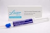 LaserGlow Professional Teeth Whitening Gel - 44% Hydrogen Peroxide Dual Barrel Syringe for Fast, Effective Results