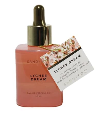 Sand + Fog Lychee Dream Eau de Parfum Oil, 1.7OZ