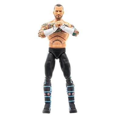 All Elite Wrestling AEW Unmatched Series 4 cm Punk - 6-Inch cm Punk Figure with Accessories