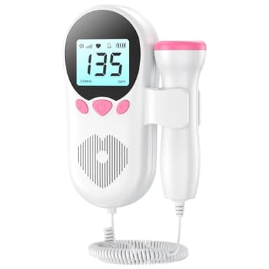 IMEX DOP-Tone II/Monitor, Fetal Ultrasound. Fetal Monitor Heartbeat, Baby Heartbeat Monitor fetal for Pregnance.Baby Heartbeat Monitor Pregnancy for New Mothers