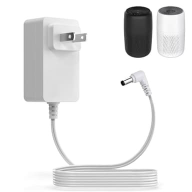 12V Power Cord for Levoit Core Mini Air Purifier Levoit LAP-C161-WUS LAP-C161-KUS LAPC161WUS LAPC161KUS Charger Power Supply Adapter - 2M/6.6Ft