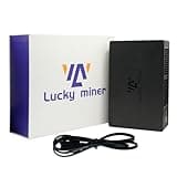 BeLuckyMan Bitcoins Miner Machine Lotto Mining Device 4.5TH/S WiFi SHA-256 Asic Chip BM1366 Portable V8 Micro Silent Cryptocurrency Home Use