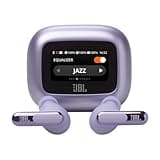 JBL Live Beam 3 - True wireless noise-cancelling closed-stick earbuds, 48Hrs total playback, Wireless Charging, 6 Mics for perfect calls, Multi-point connection, IP55 waterproof and dustproof (Purple)