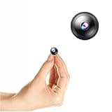 Hidden Camera with Audio/Video. Mini Camera, Small Camera. Spy Hidden Cameras for Home Indoor Use. Spy Cam with Night Vision and Motion Detection | Only 0.9 inch! Baby Monitor Small Mini Wireless o