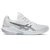 ASICS Women's Solution Speed FlyteFoam 3 Tennis Shoe, 6.5, White/Metropolis