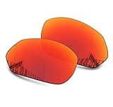 Well-aimed Replacement Lenses Compatible with Oakley Wire Tap 2.0 OO4145 Sunglasses - Red Iridium Polarized