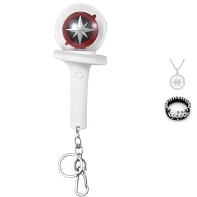 MOSCHOW skz Merch, Skzoo Gifts Set, 1 Stray Lightstick Keychain, 3 Colorful Friendship Bracelets | Adjustable Color& Speed, 15 Modes LED, STAY, Stay Gift