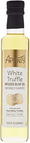 Amazon Brand - Aplenty White Truffle Infused Olive Oil, 8.45 fl oz