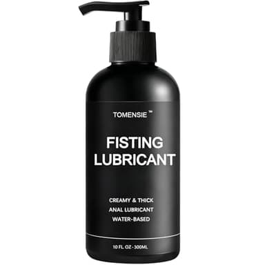 Anal Sex Lube, Water Based Fisting Gel Cum-Like Lube for Enhanced Comfort and Smooth Experience, Long Lasting Back Door Sexual Lubricant for Men, Women and Gay
