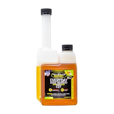 Hot Shot’s Secret Everyday Diesel Treatment EDT 16 oz Squeeze – Treats 400 Gallons – 6-in-1 Diesel Fuel Additive, Injector and Fuel System Cleaner, Boosts Cetane