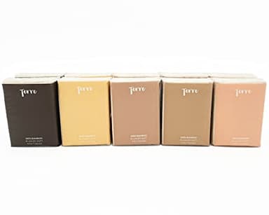 Terre Bamboo Pocket Tissues, 4-Ply, Unbleached, 10 Pack (8 Tissues per Pack, 80 Tissues Total), Tree-Free, Hypoallergenic, Travel Facial Tissue, Soft, Strong & Sustainable