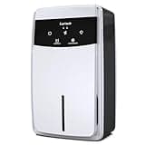 LasVacde Dehumidifier for Bathroom with Drain Hose, 95 OZ Dehumidifiers for Home Bedroom Basement & RV with Aromatherapy, Auto Shut-off