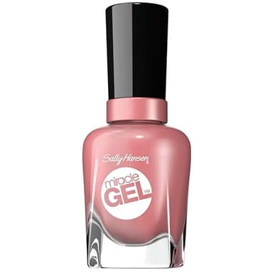 Sally Hansen Miracle Gel™, Mauve-olous, Long Lasting, Gel-Like Formula, No UV Lamp Needed, Pink Nail Polish