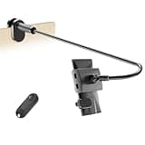 Kefotic Gooseneck Tablet Holder for Kindle Reading in Bed with Page Turner Remote, Hands Free Desk Bedside Lazy Arm Stand for Kindle Accessories, Gifts for Readers