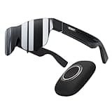 TQSKY T1 AR Glasses with T-Box, Portable Massive 1080P Screen, Built-in150 Micro-OLED Display, Myopia Adjustable 0 to -600D, Smart Glasses for iPhone, Mac, PC, Android & iOS, Switch