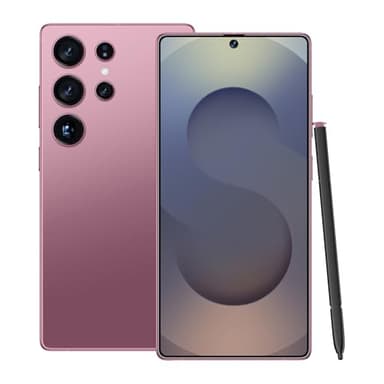 Phtelemii X25 Ultra Unlocked Cell Phones, 8+256GB+128GB Smartphone, Android 13.0, 5G Unlocked Phone, Long Battery Life 6800mAh, 6.8" HD Screen, Face ID/Dual SIM/GPS/US Version/ (Rose Gold)