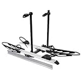 Young Hitch Mount Bike Rack with Ramp, 200 lbs. Capacity for 2 E-Bikes, Fat Tire and Standard, fits Cars, SUVs, RVs, Trailers with 2 Inch Receiver