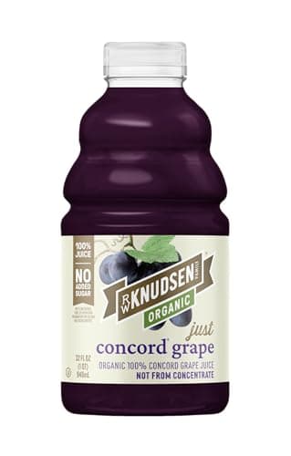 R.W. Knudsen Organic Just Concord Grape Juice, 32 fl oz (Pack of 1)