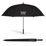 Weatherman Umbrella - Golf Lite Umbrella Extra Large Big Oversize Windproof for Golf Bag Push Cart w/UV Protection