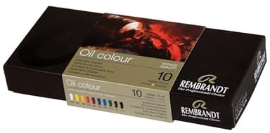 Rembrandt Oil Colour 10x15ml Tube Basic Paint Set
