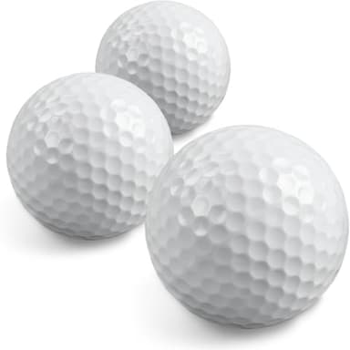 Harrier Hardware 3-Pack Wobbling Golf Balls Trick Gag Gift Putting Green