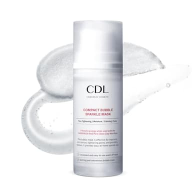 CANDORLOV Bubble Face Mask, Peptide Exfoliation, Deep Cleansing, Pore Tightening & Sebum Control for Blackheads, Enlarged Pores, Hydrating, No Irritation, Korean Glass Skin Care, 3.52 oz