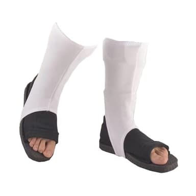 ZNZXYCOS US Size Adult and Child Anime Cosplay Black and White Shoes Halloween Accessories Shoes (Black US 10)