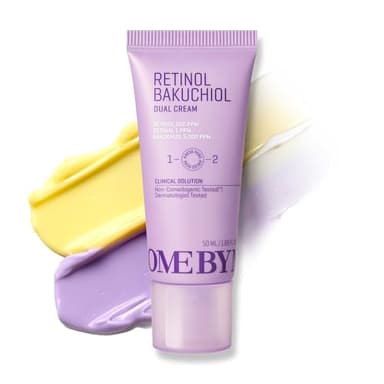 SOME BY MI Retinol Bakuchiol Dual Cream – 1.69oz, 50ml – Korean Collagen & Retinol Face Moisturizer for Glass Skin – Barrier & Soothing Care with Niacinamide, Panthenol & Vitamin E – Korean Skin Care