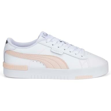 PUMA Womens Jada Renew Perforated Lace Up Sneakers Shoes Casual - Pink, White - Size 7.5 M