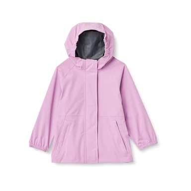 Amazon Essentials Toddler Girls' Waterproof Rain Jacket, Pink, 3T