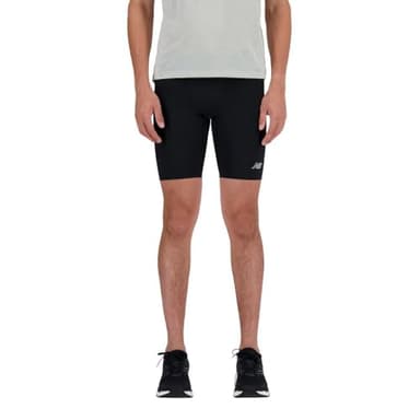 New Balance Men's NB Sleek Pocket Half Tight 9", Black, XX-Large