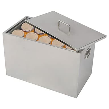 awolsrgiop Water Bath Canner, 15 Quart Stove Canner Pot with 2 Canning Racks Water Bath Canning Pot with Rack and Lid 304 Food Grade Stainless Steel Large Stock Pots for Tomatoes, Pickles, Fruits