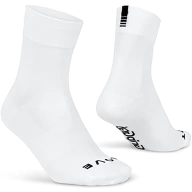 GripGrab Lightweight SL Performance Summer Cycling Socks Eyecatching 2 Lengths Road Mountain Gravel Bike Indoor Biking