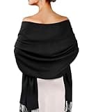 FURTALK Women's Scarf Pashmina Shawls and Wraps for Evening Dress Wedding Bride Bridesmaid Gifts Winter Scarves