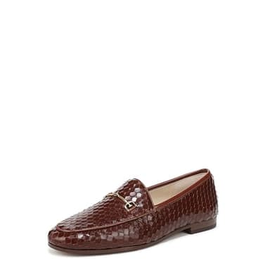 Sam Edelman Women's Loraine Loafer, Copper Brown Python, 7
