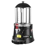 VEVOR Hot Chocolate Dispenser, 2.6 Gal / 10 L Hot Chocolate Machine with 86℉-194 ℉ Adjustable Temperature Range, High-quality ABS Tank Hot Chocolate Maker Machine with Dispenser, for Hot Drink