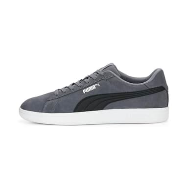 PUMA Unisex Smash V2 Low-Top Trainers, Gray Tile PUMA Black PUMA White, 9 US