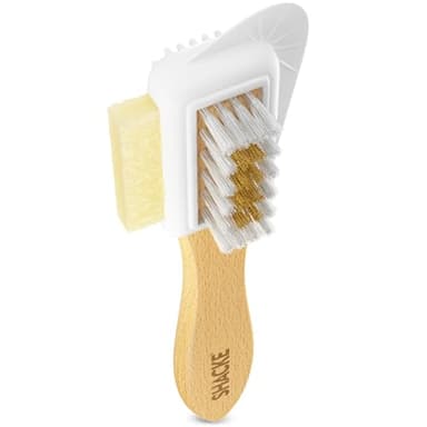 Suede & Nubuck 4-Way Leather Brush Cleaner (Side Eraser)