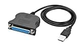 AllAboutAdapters Hi-Speed USB to DB25 Parallel Port Printer Adapter Cable
