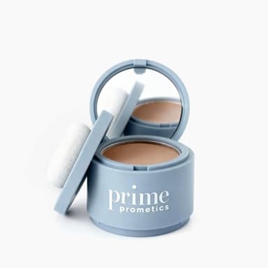 Prime Prometics Instant Coverage Hairline Powder for Mature Women – Covers Grays, Roots & Thinning Areas – Water & Sweat-Resistant – Natural, Fuller-Looking Hairline (Dark Blonde)